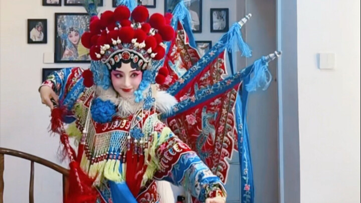 Thẩm mỹ của tổ tiên chúng ta thực sự đỉnh cao! ! Sự trở lại của trang phục opera~