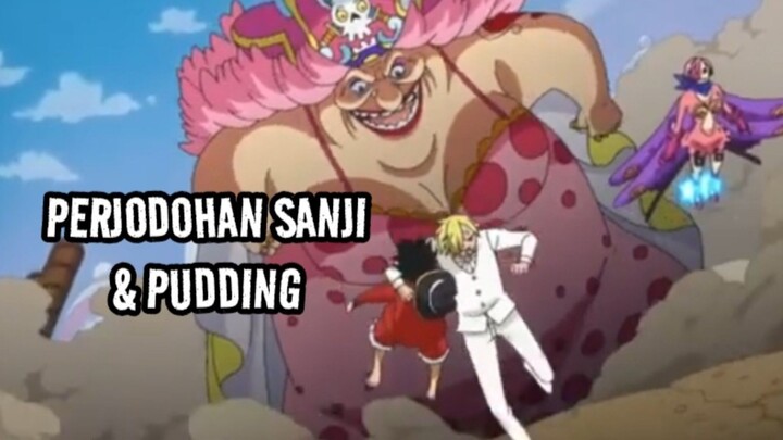 PERJODOHAN SANJI & PUDDING #onepiece