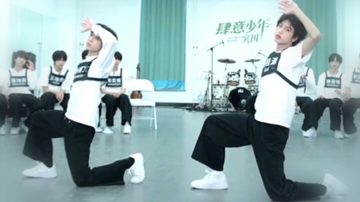 A male idol trainee group that never misses a beat when dancing | Zhang Guiyuan, Yang Bowen
