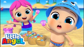 Mermaids at the Beach Song Little Angel Kids Songs & Nursery Rhymes