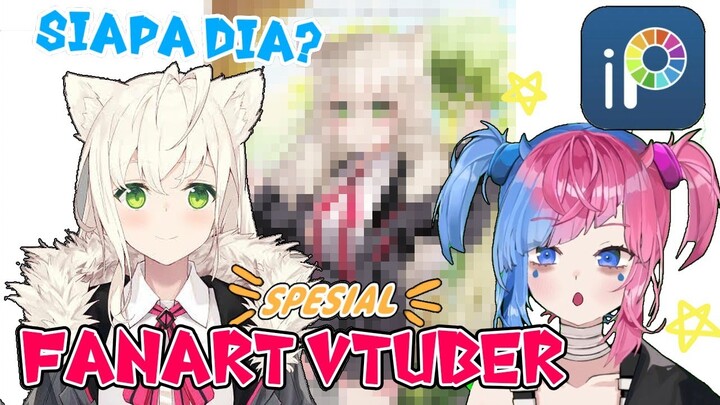 Siapa Gadis Landak Ini? Misterius! 【FANART VTUBER】