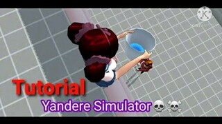 Yandere bucket Tutorial in sakura school simulator💀