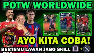 ADA DYBALA STRIKER BAYANGAN, GAVI PEMBURU CELAH DAN RASHFORD SUPER SPEED DI POTW ! AYO KITA COBA !!