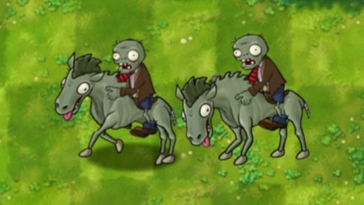 Plants vs. Zombies 314: Zombie Horse Rider!