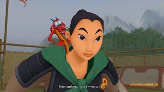 Kingdom Hearts 2 HD Final Mix MOVIE | Disney's Mulan (HIGH FRAME RATE SERIES IN 4K)