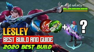 LESLEY BEST BUILD FOR 2020, GUIDE | LESLEY BEST BUILD | MOBILE LEGENDS BANG BANG