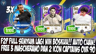 📌F2P FULL SENYUM BOSKUU!! GRATIS 3 MASCHERANO DAN OVR TINGGI DI EVENT CAPTAINS EA SPORT FC 24 MOBILE