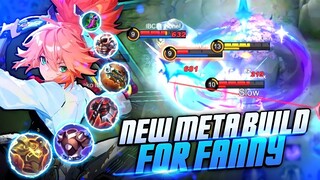 NEW META BUILD FOR FANNY + PERFECT ROTATION | FANNY RANK FULL GAMEPLAY | MLBB