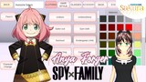 How To Make Anya Forger Character In Sakura School Simulator | Spy × Family | Awesome Sakura