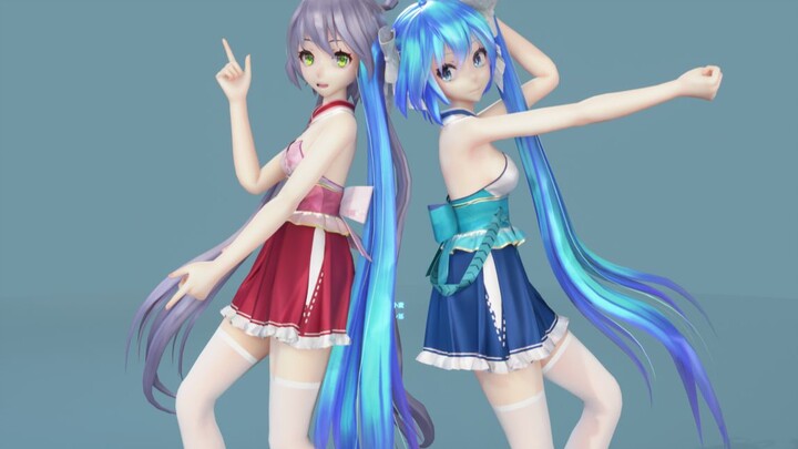 【4K/Hatsune/Luo Tianyi】❤️Túi hành lá, CP đỏ và xanh❤️