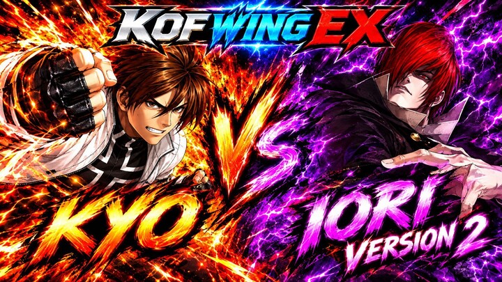 Kyo vs Iori V2 | KOF Wing EX | CPU vs CPU | #0000000031