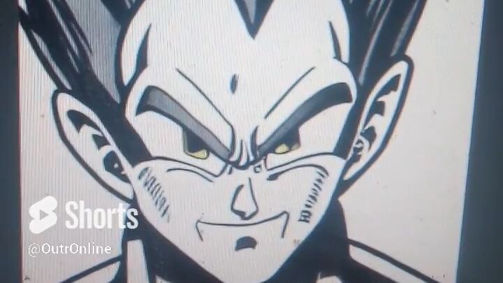Desenho Vegeta .