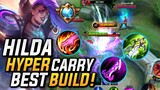 HILDA IS THE NEW CARRY! | TOP GLOBAL HILDA HYPER CARRY BEST BUILD 2021