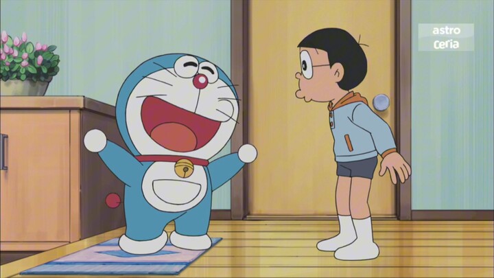 Doraemon Episode 319 - Mengalahkan Dengan Angin Ribut ! (Bahasa Melayu)