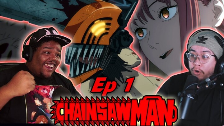 Chainsaw Man Episode 1 GROUP REACTION || First Time Watching