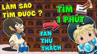 MẶP DORAM PHÁT ĐIÊN VÌ PHẢI TÌM CẦN GẠT Ở VÔ SỐ RƯƠNG TRONG VÒNG 1 PHÚT | THỬ THÁCH CỦA FAN