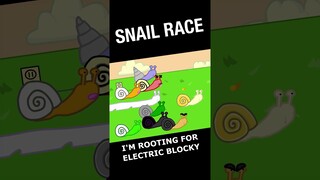 Snail Race: #BFDI MINI REPLICAS 3