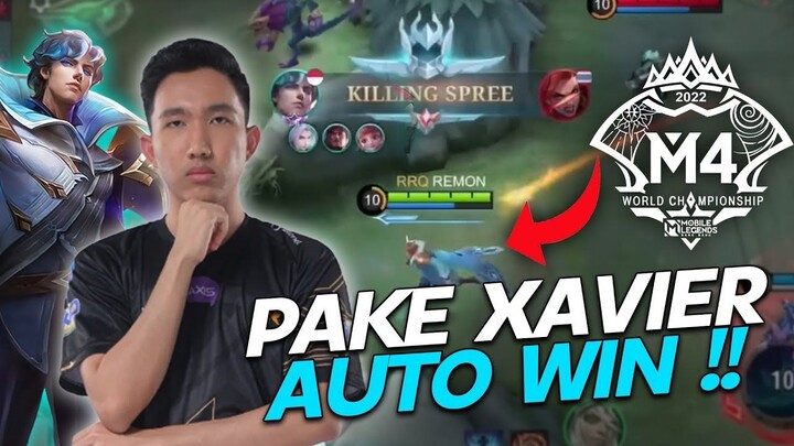 XAVIER M4 NIH BOSS!! - Mobile Legends