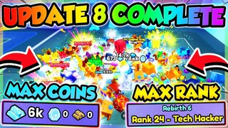 UPDATE 8 *COMPLETE* in 8 MINUTES!! (Pet Simulator 99 Roblox)