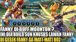 SUN VS FANNY MAU FANNY COUNTER SUN ? PAKE BUILD INI DIGESEK GESEK JUGA GAK AKAN MATI BOZ