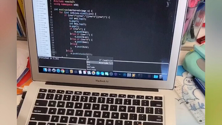 Practice writing a simple expression evaluator in C++