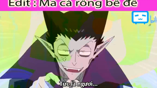 Khi 1 con ma cà rồng tấu hài thằng chủ của nó #anime