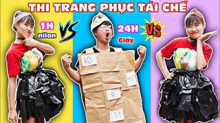 So Tài Cuộc Thi Trang Phục Tự Chế Bằng Túi Nilon Và Túi Giấy - Kẻ Gian Lận Có Chiến Thắng ?