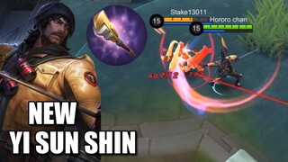 YI SUN SHIN WITH GOLDEN STAFF TEST