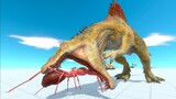 SPINOSAURUS ARRIVE INTO A GIANT INSECTS ISLAND