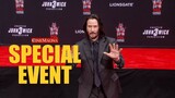 Keanu Reeves Hand and Footprint Ceremony For John Wick 3: Parabellum