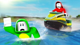 Mikey can't stop SWIMMING | Maizen Roblox | ROBLOX Brookhaven 🏡RP - FUNNY MOMENTS