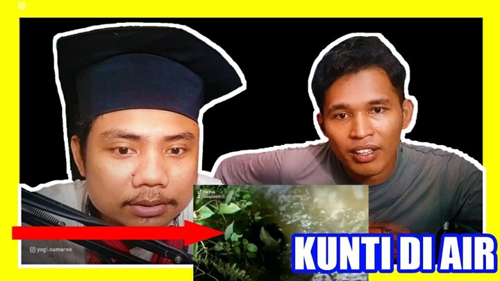 Viral!! KUNTILANAK DALAM AIR SUNGAI TERTANGKAP KAMERA ORANG MANCÍNG #tiktokreaction agung muhammad