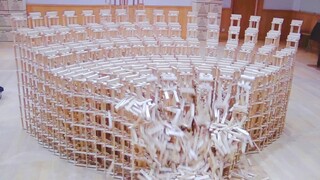 Sự sụp đổ của các quân domino, thật thú vị khi xem!