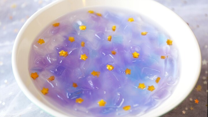 Starry Sky Ice Pudding: A Super-Cute Dessert That’s a Breeze to Make!