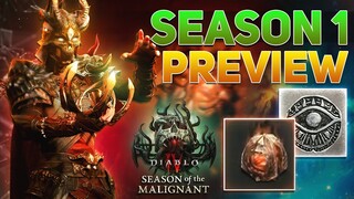 Complete Diablo 4 Season 1 Breakdown (New Trailer & New Endgame) | Diablo IV Season of the Malignant