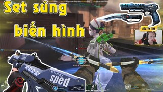 Set súng biến hình vs Song kiếm hủy diệt Zombie  (Truy Kích VN)