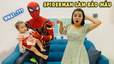 Gia đình Linh Nhi thuê Người Nhện Làm Bảo Mẫu Cho Bé Miu - Spiderman's A Nanny