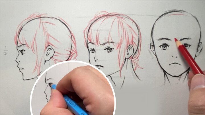 [วาดภาพ]ขั้นตอนการวาดภาพ 3 หน้า