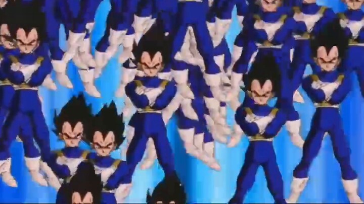 [Transfer] Vegeta uses proliferation to avoid the rock attack