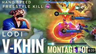 Freestyle Kill Top Cavite HayabusaMontage (v-khin)Mobile Legends