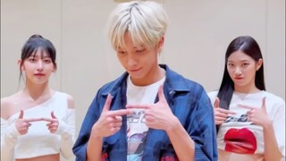 表哥助阵！LESSERAFIM+TXT姜太显蓝胡子舞蹈！