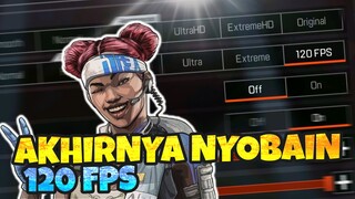 AKHIRNYA NYOBAIN APEX LEGENDS MOBILE 120 FPS!!