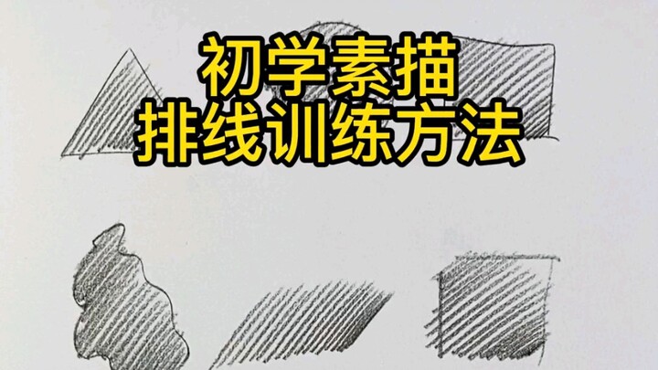 Several Hatching Techniques for Beginner Sketching!