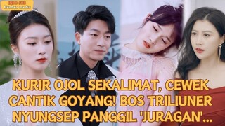 Kurir ojol satu kalimat, cewek cantik terpikat! Bos triliuner panggil 'Juragan'