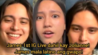 James Reid ang gwapo! Tinuruan mag BISAYA ni Jolianne Salvado! James nag sample ng Kanta!