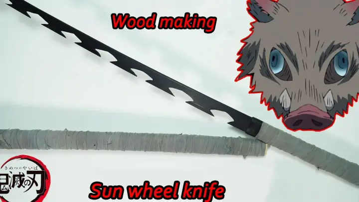 Making the Nichirin Sword For Inosuke