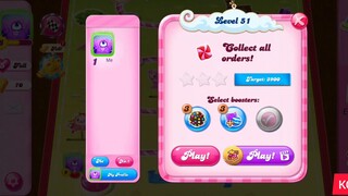 CANDY CRUSH SAGA LEVEL 51 (NEW VERSION)