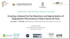 Creating a Dataset for the Detection & Segmentation of Degradation Phenomena in Notre-Dame de Paris