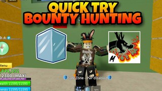 So I Tried Bounty Hunting Using Ice Fruit..Here's What Happened (First Time) | Roblox