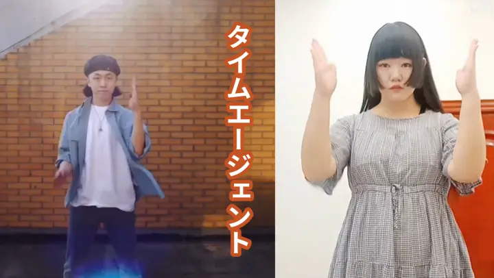 "Time Agent" Opening Dance. Compared With Original Dance